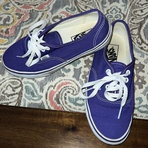 Purple Van Sneakers Size 7